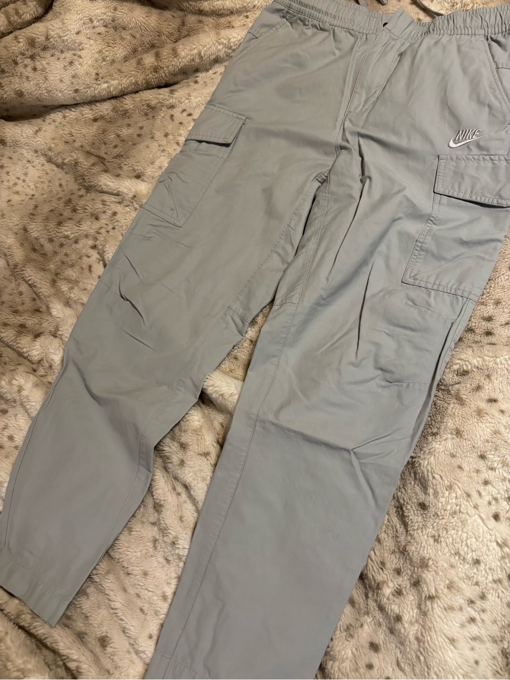 Nike Men’s Gray Cargo Track Pants